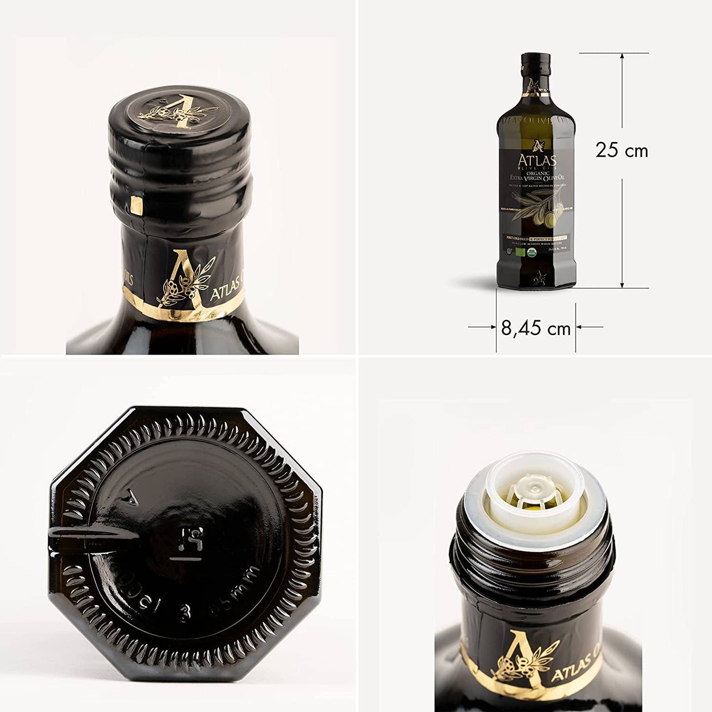 Atlas Organic Extra Virgin Olive Oil - 750ML