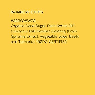 Supernatural Dye-Free Rainbow Chocolate Chips