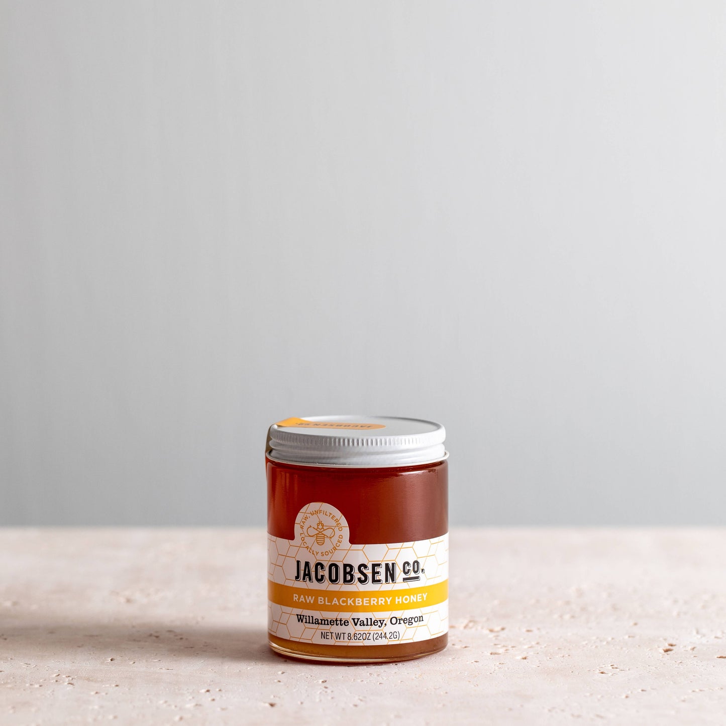 Jacobsen Salt Co. - Raw Blackberry Honey - Single Origin Honey