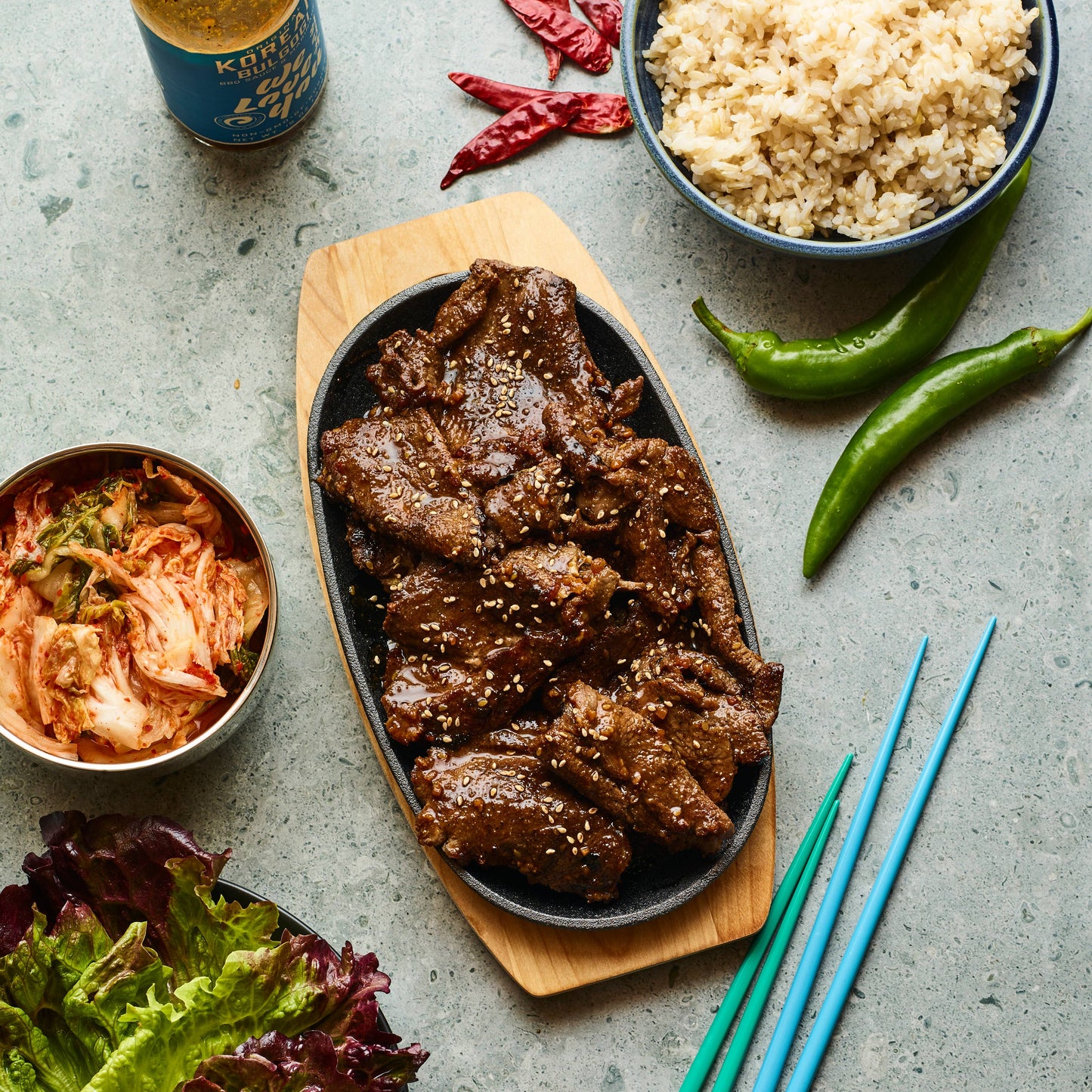 WE LOVE YOU - Original Korean Bulgogi BBQ Sauce & Marinade