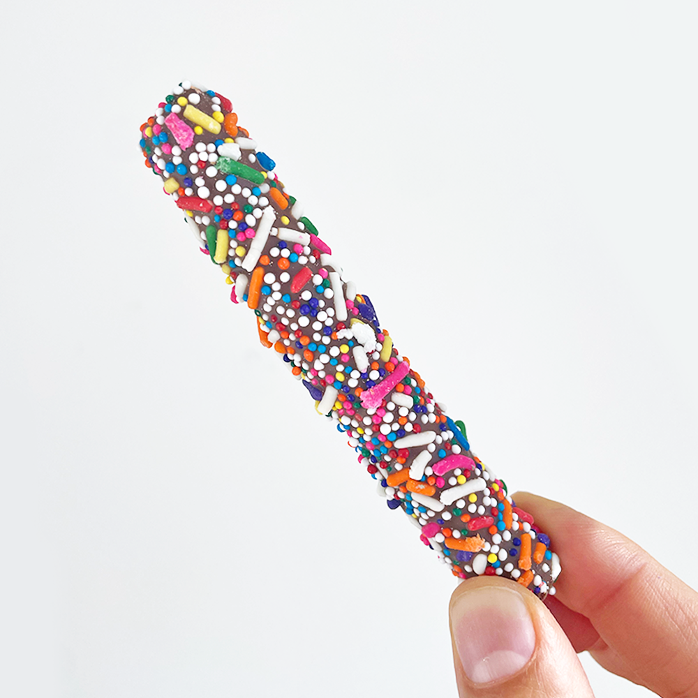 Fatty Sundays - Sprinkles Chocolate Covered Pretzels