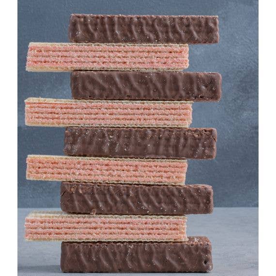 Made in Israel - Chocolate Coated Wafer Snacks Hazelnut Flavor - 40 pcs (27 cents each)