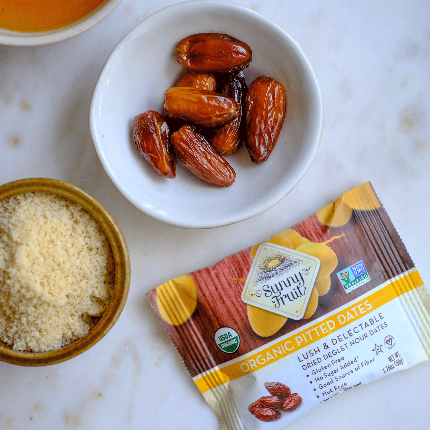 Sunny Fruit - Organic Pitted Dates - No Added Sugars, Dried Fruit Snacks
