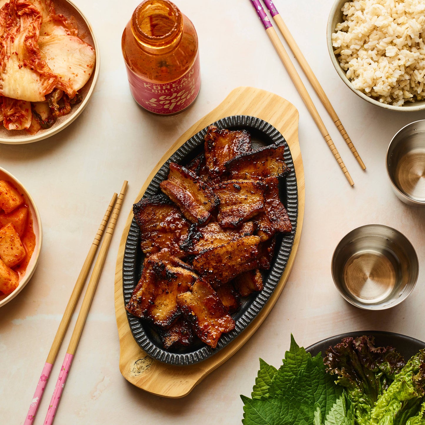 WE LOVE YOU - Medium Spicy Korean Bulgogi BBQ Sauce & Marinade