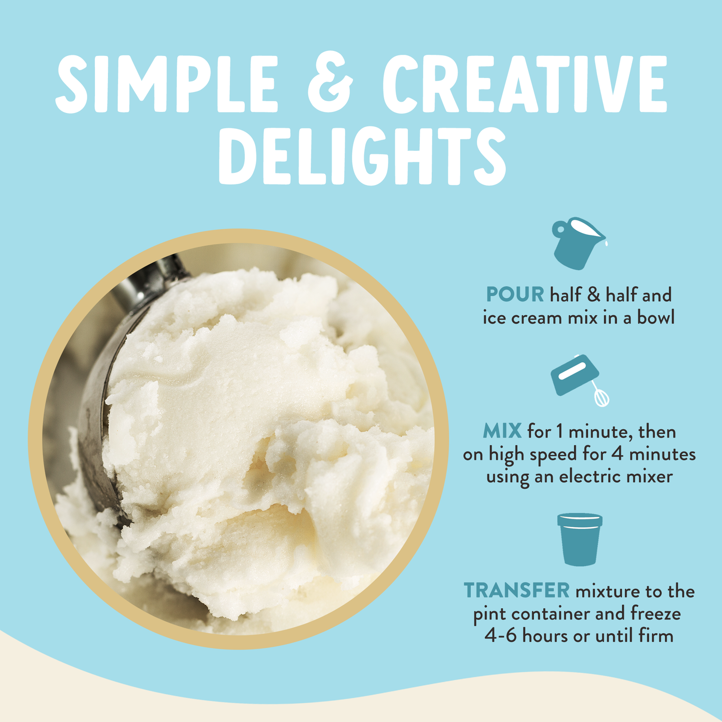 True Scoops - True Scoops Vanilla Ice Cream Mix (Min 6 units)