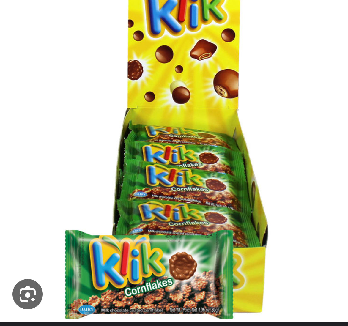 Klik Chocolate - cornflakes