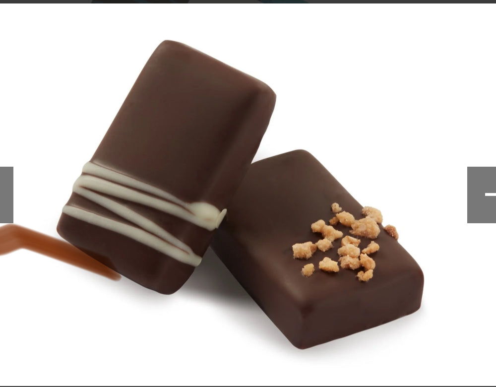 Made in Israel Dekarina Bental Sweet & Delicate Nougat and caramel - 4 pieces