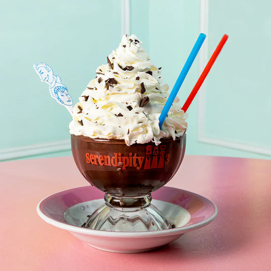 Bb date: September 2025 Serendipity 3 Frrrozen Hot Chocolate Canister