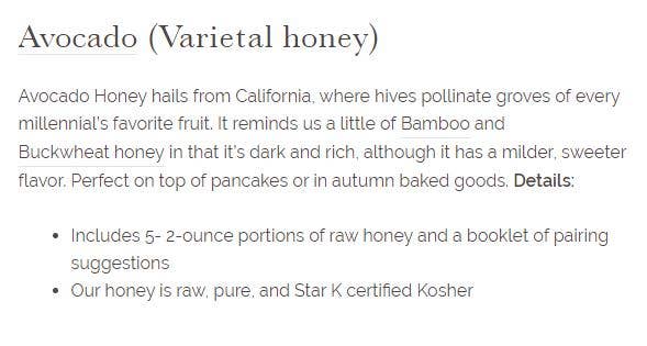 Bee Inspired - Honey Tasting Tower