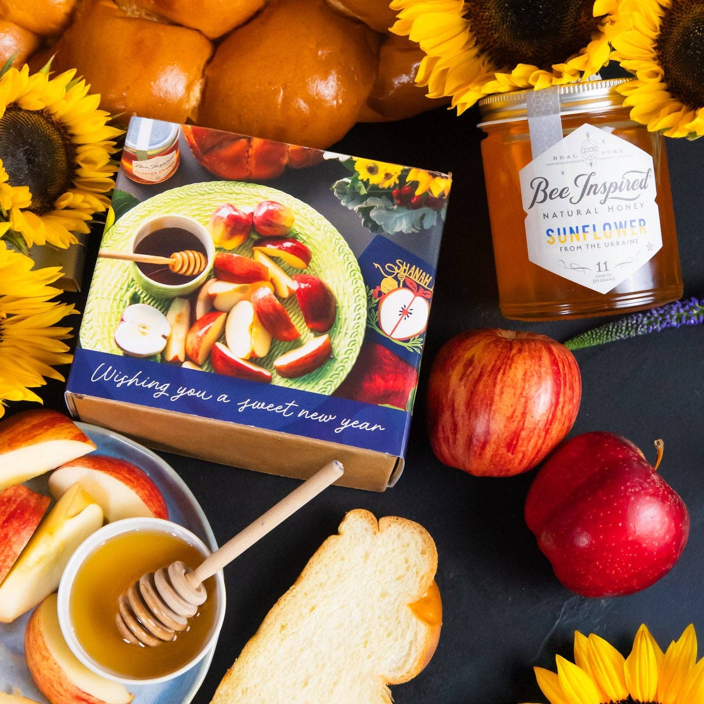 Bee Inspired - Sweet New Year Honey Gift Set | Kosher Rosh Hashanah Gift