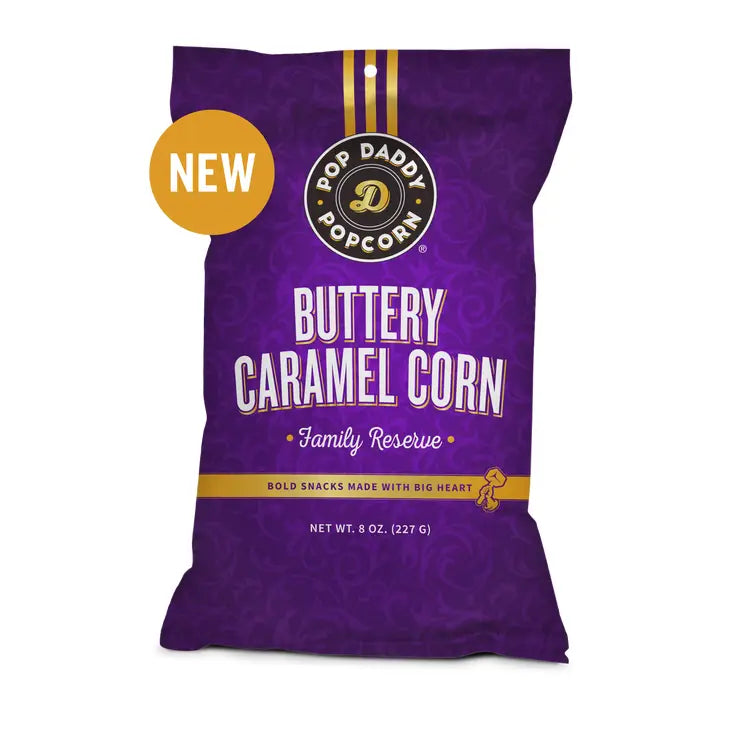 Pop Daddy - Premium Buttery Caramel Corn Family Reserve 8oz.