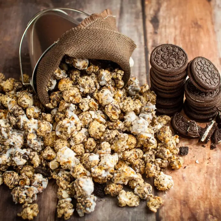 Popinsanity Popcorn - Vegan Cookies and Cream - 6 ozs