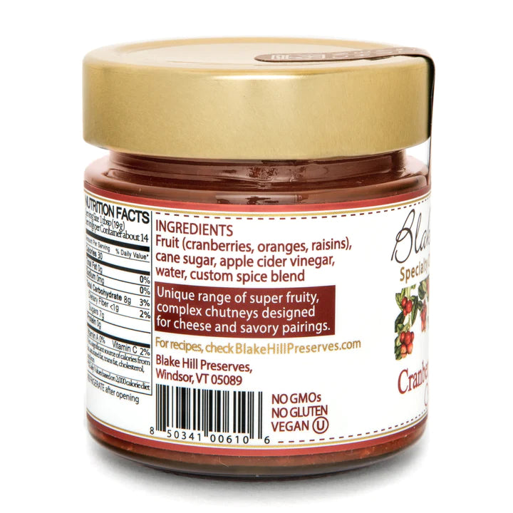 Blake Hill Cranberry & Orange Chutney