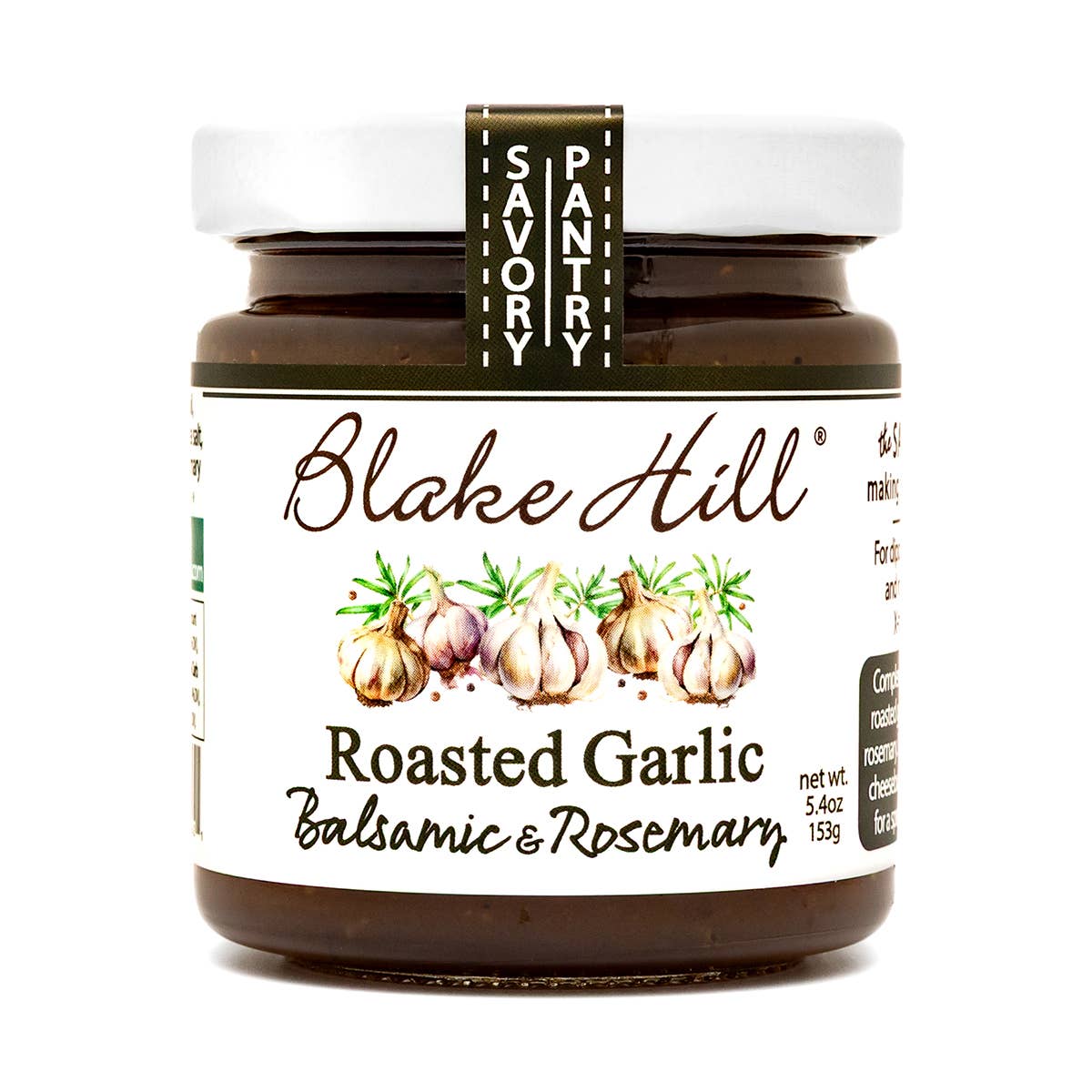Blake Hill Preserves - NEW 5oz Roasted Garlic Balsamic & Rosemary (5.4oz)