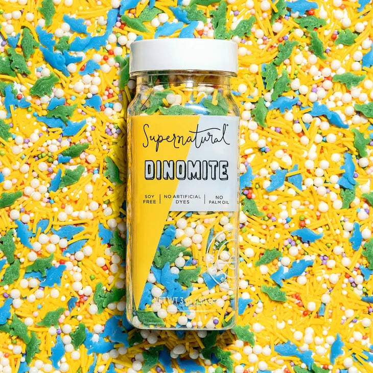 Supernatural Dye-Free Dinomite Sprinkles