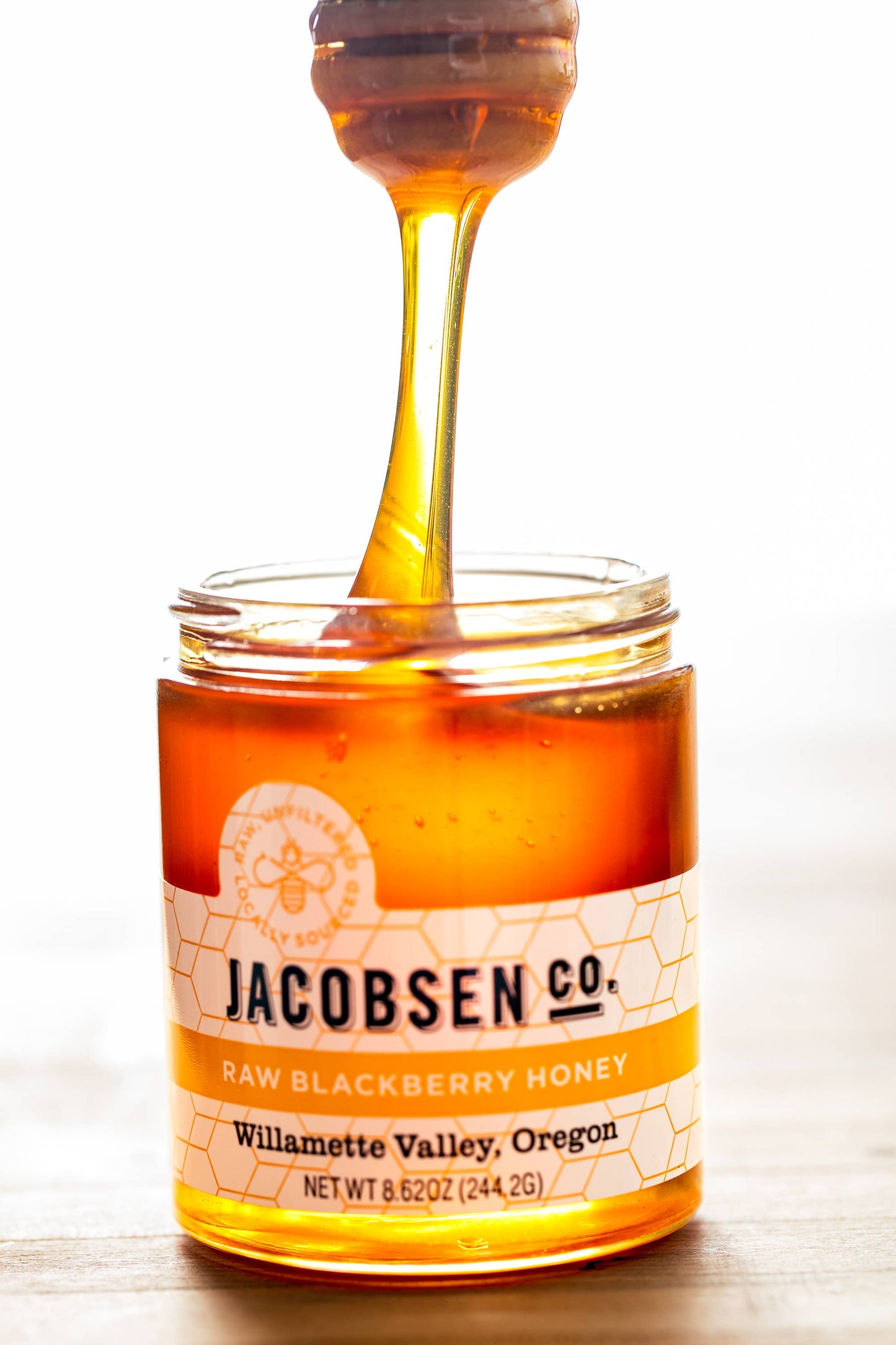 Jacobsen Salt Co. - Raw Blackberry Honey - Single Origin Honey