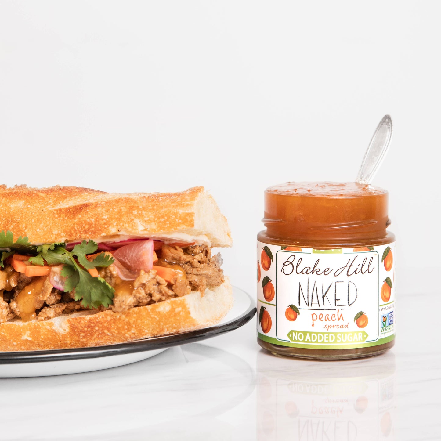 Blake Hill Preserves - Naked Peach Spread - No Added Sugar