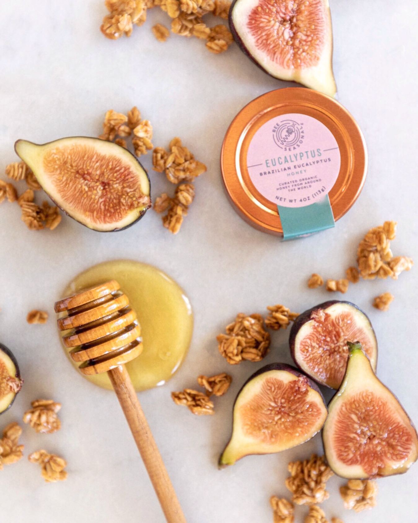 Bee Seasonal Eucalyptus Honey - 4 ozs