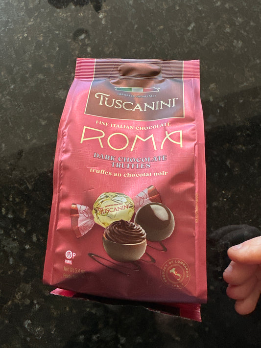 Tuscanini Dairy free Chocolate Truffles Kosher For Passover
