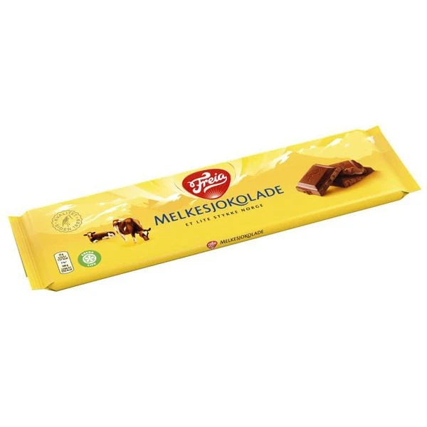 Freia Melkesjokolase milk chocolate bar