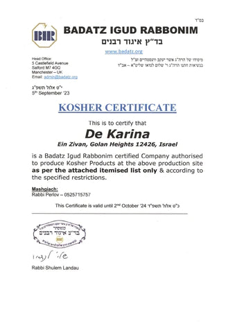 Made in Israel Dekarina Odem pralines -7 pralines