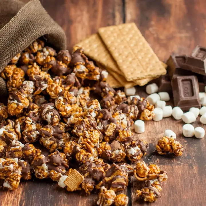 Popinsanity Popcorn - Vegan S'mores Popcorn - 6 ozs