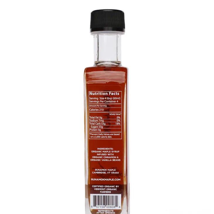 Runamok Cinnamon + Vanilla Infused Maple Syrup