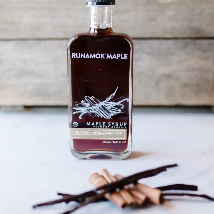 Runamok Cinnamon + Vanilla Infused Maple Syrup