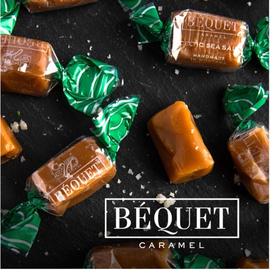 Bequet Confections Sea Salt Caramels 3.6 oz Resealable Pouch Award Winner