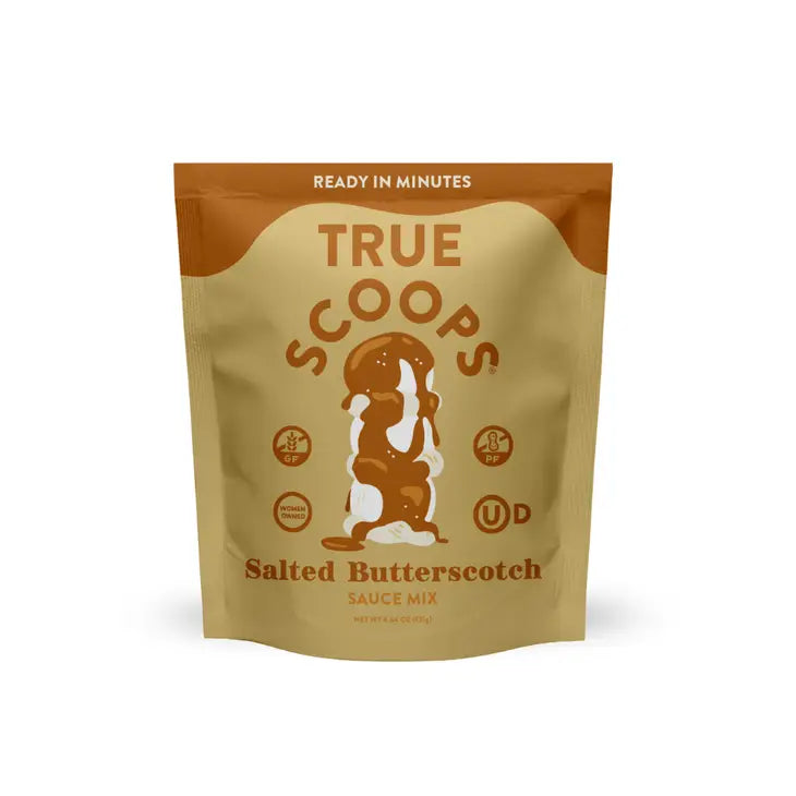 True Scoops Salted Butterscotch Sauce Mix