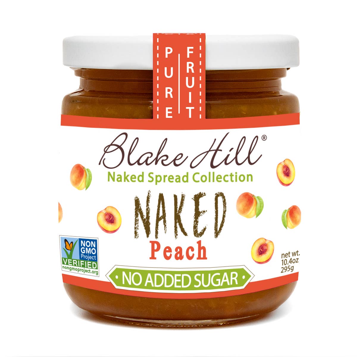 Blake Hill Preserves - Naked Peach Spread - No Added Sugar