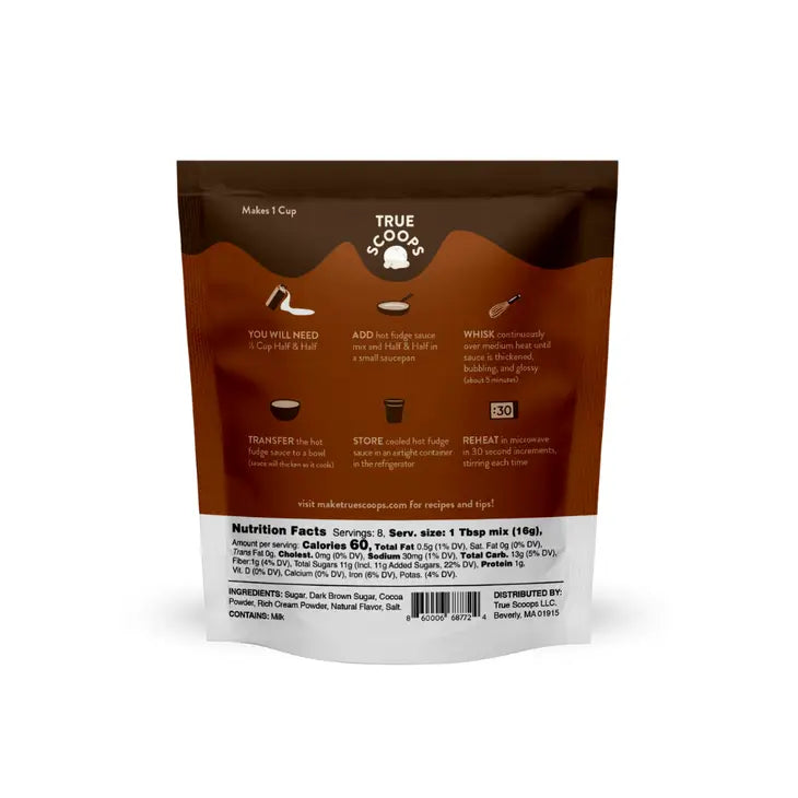 True Scoops Hot Fudge Mix