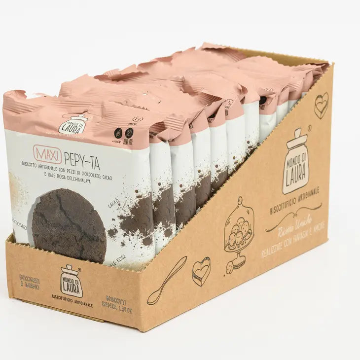 Mondo di Laura Pepyta Maxi Vegan Cookie - 0.60gr BB: DATE nov 2023 CLEARANCE