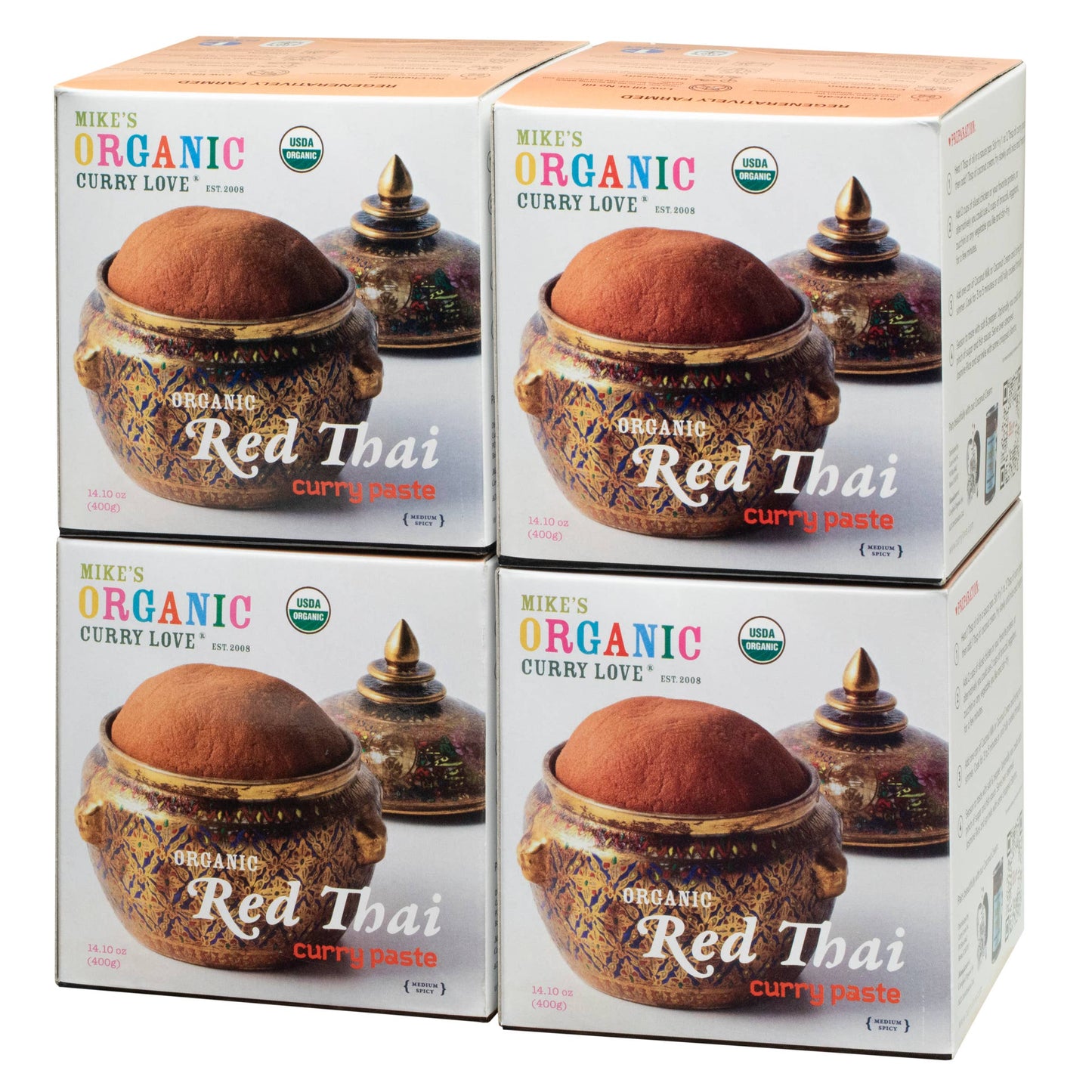 Mike's Organic Curry Love - Biodynamic Red Thai Curry Paste - Restaurant size