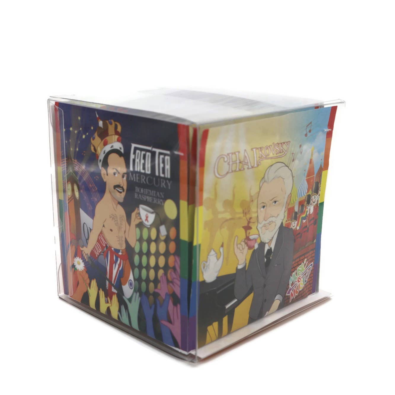 The TeaBook - CusTEAmized Tea Cube for your organization.