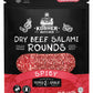 The Kosher Butcher - Dry Beef Salami Rounds 3 oz - Spicy