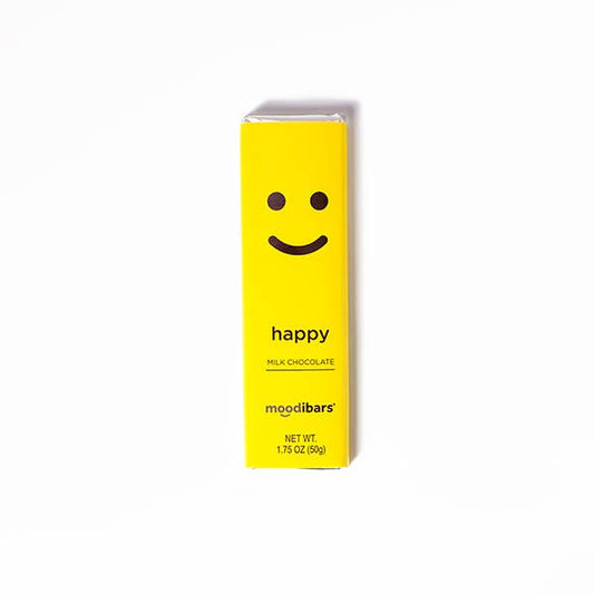 Astor Chocolate Corp. - Moodibars® HAPPY 32% fine Milk Chocolate Bar 1.5oz