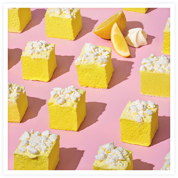 The Marshmallow Shop - LEMON MERINGUE MARSHMALLOWS