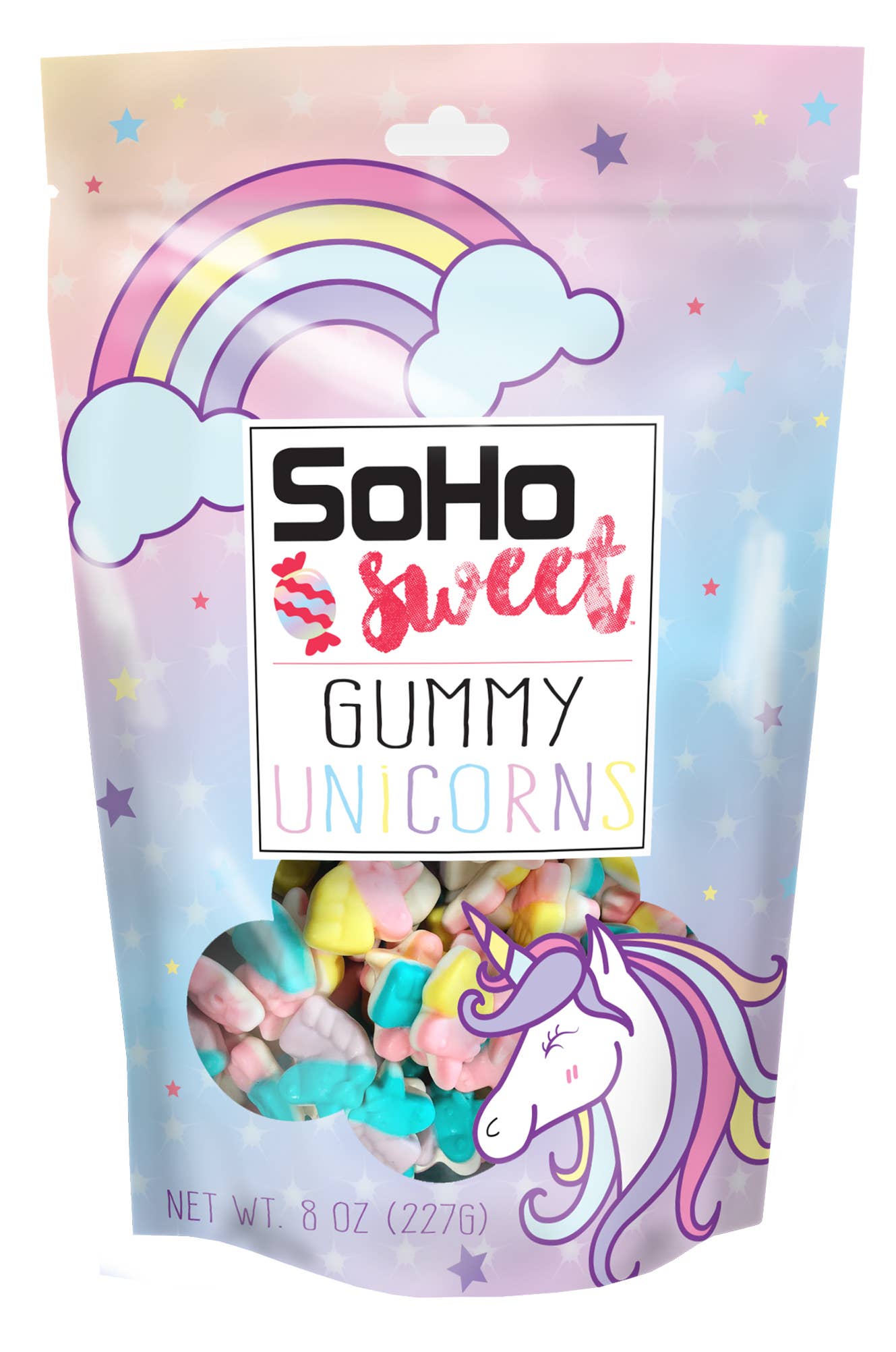 Galil Brands - Gummy Unicorns | 8.0 oz Pouch | SoHo Sweet