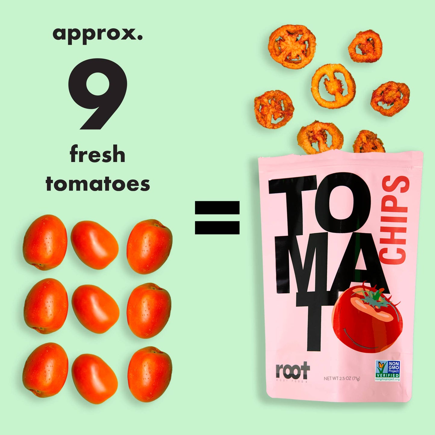 Root Foods - Tomato Chips