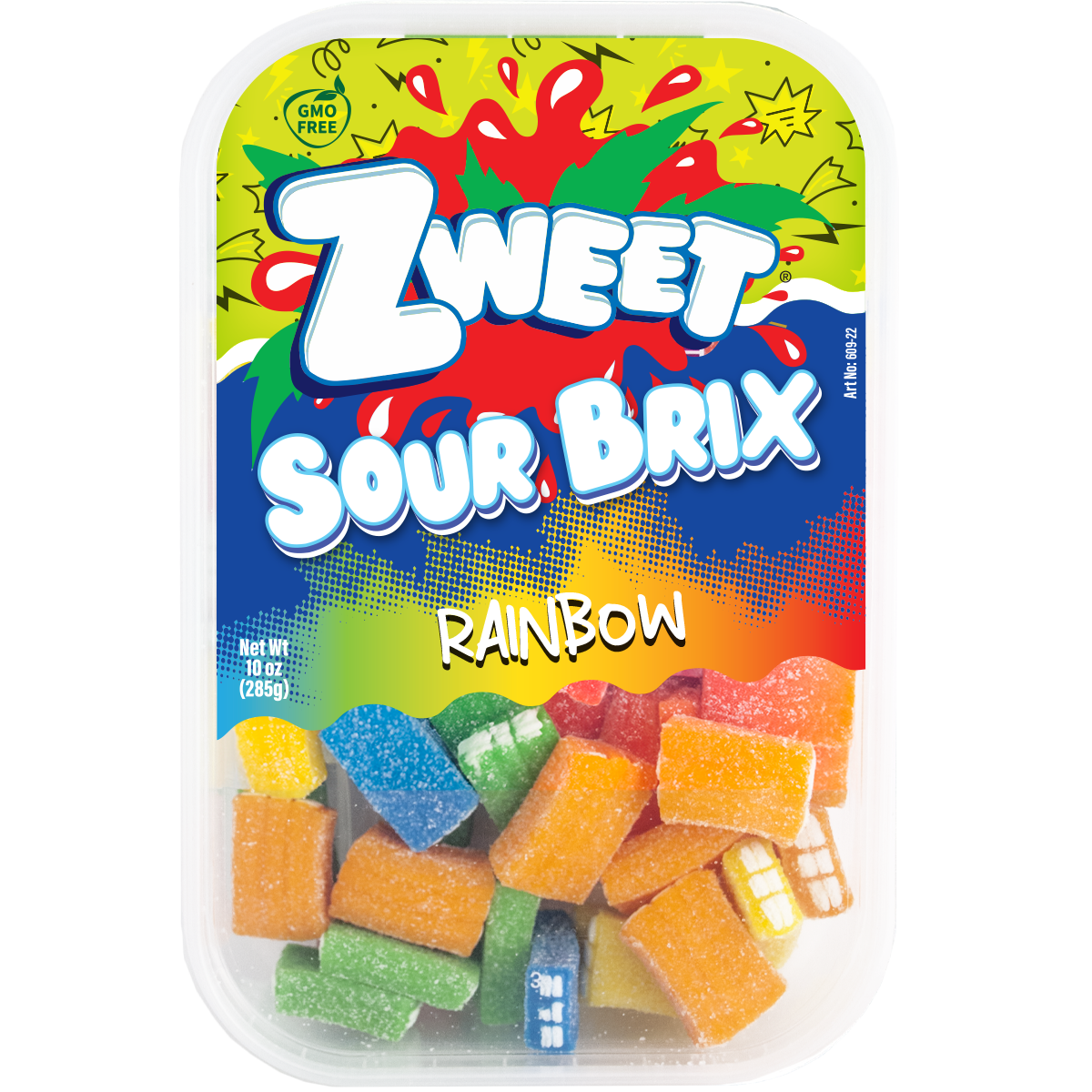 Galil Brands - Sour Rainbow Brix | Zweet | 10 oz