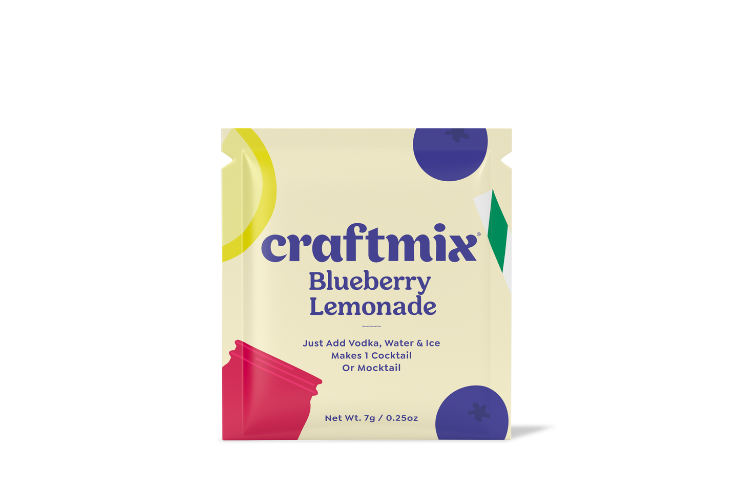 Craftmix - Blueberry Lemonade & Cocktail Mixer - Single / Caddy Refill