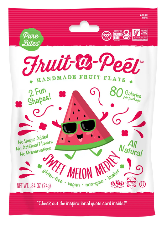 Fruit-a-Peel - Fruit-a-Peel Sweet Melon Medley Fruit Flats
