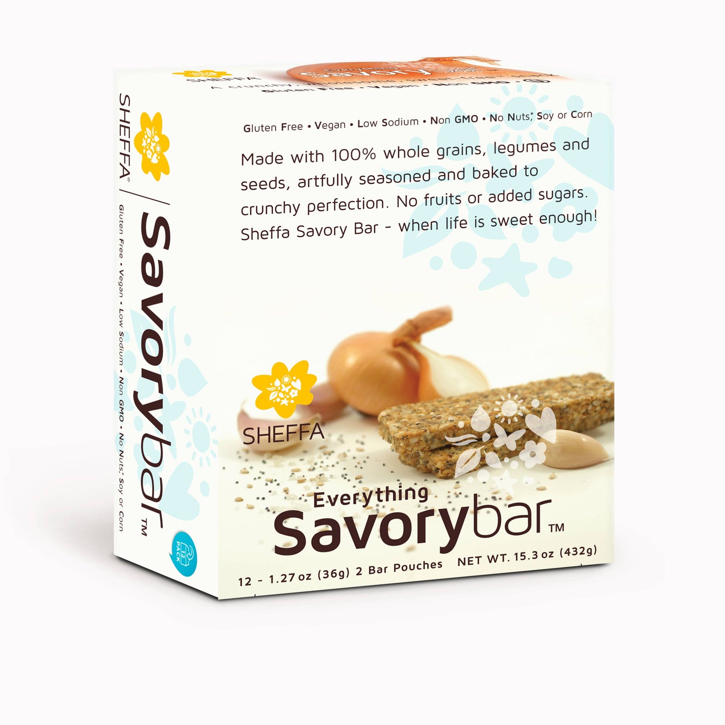 Made in Israel -  Sheffa EVERYTHING Savory Bar (1.27 oz, 42g)