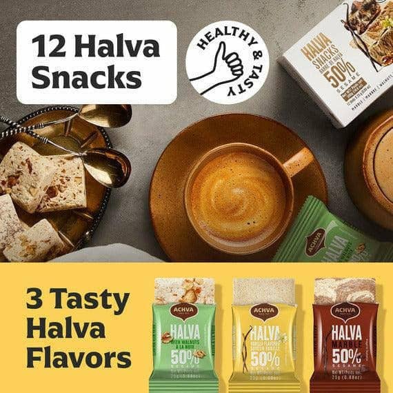 Galil Brands - Halva Snack Gift box | Achva | 10.5 oz