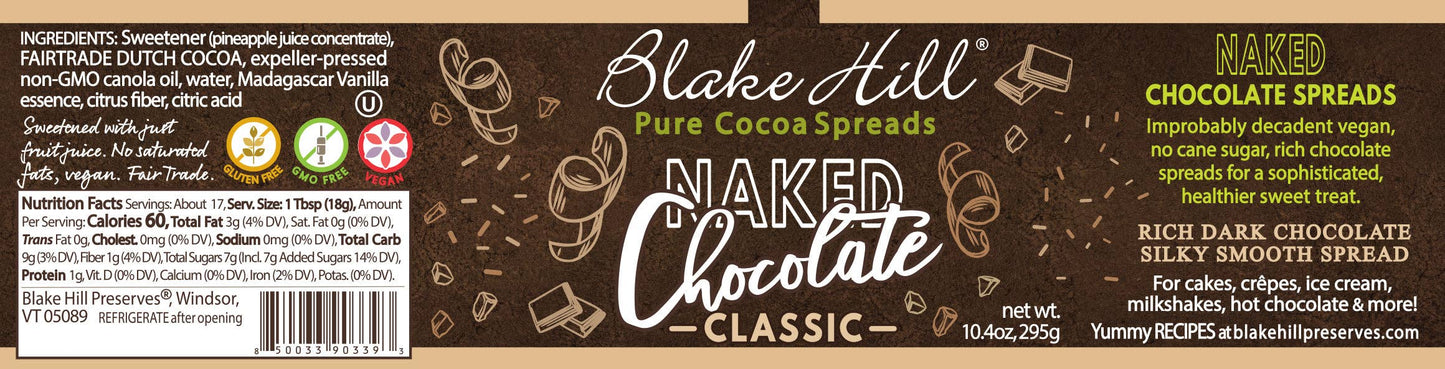 Blake Hill Preserves - Naked Classic Chocolate