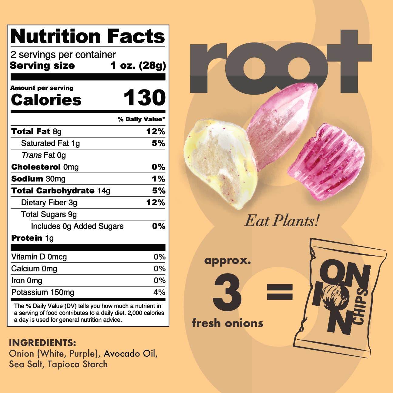 Root Foods - Onion Chips