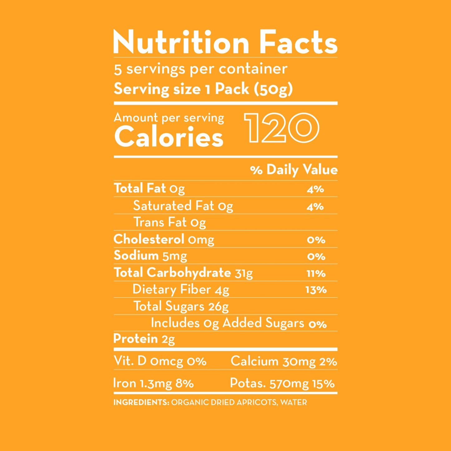 Sunny Fruit - Organic Dried Apricots - No Sugar Added, Sulphite Free Snack