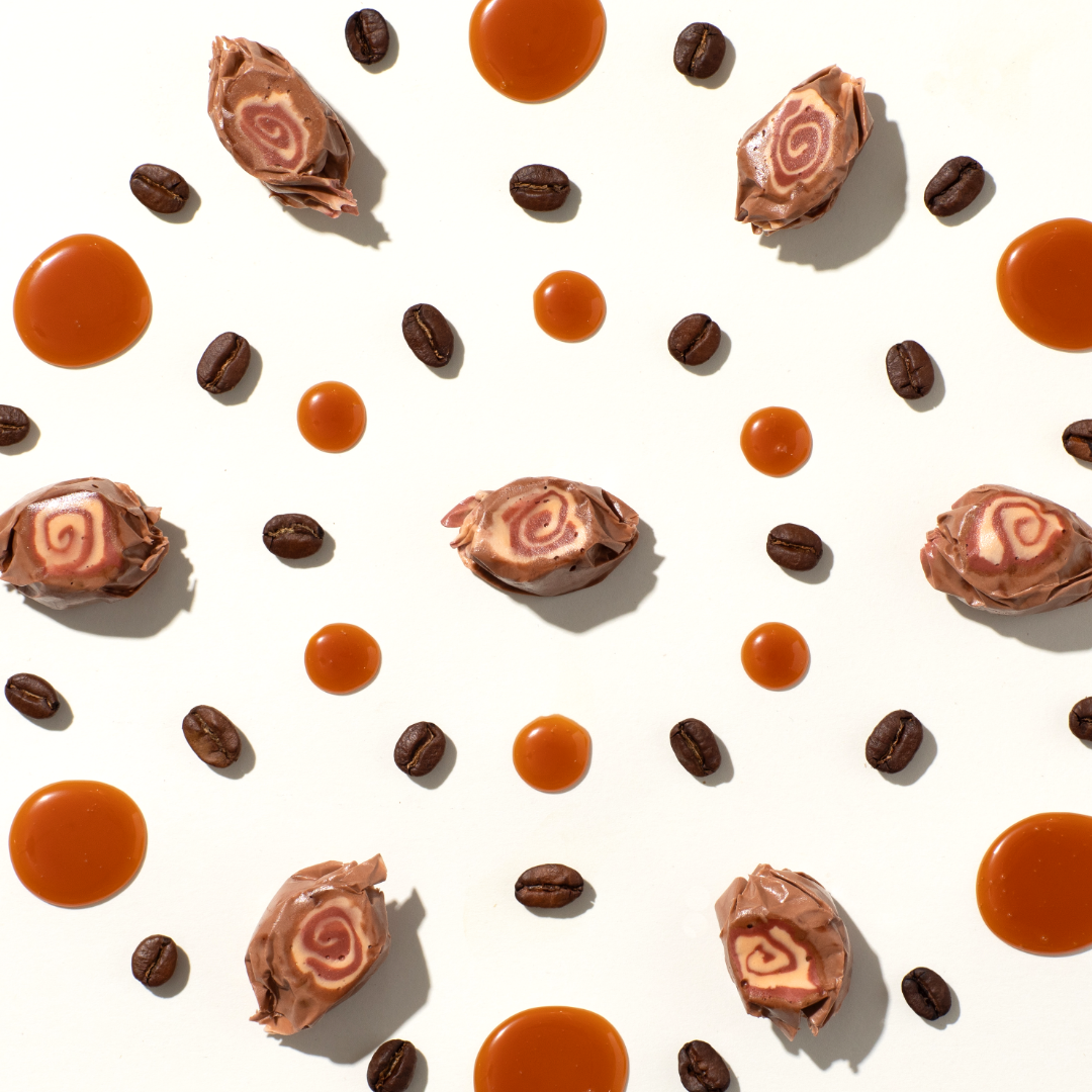 Taffy Shop - Expresso Yourselfo™ Taffy (Espresso+Cream+Vanilla+Caramel): Personal (7oz)