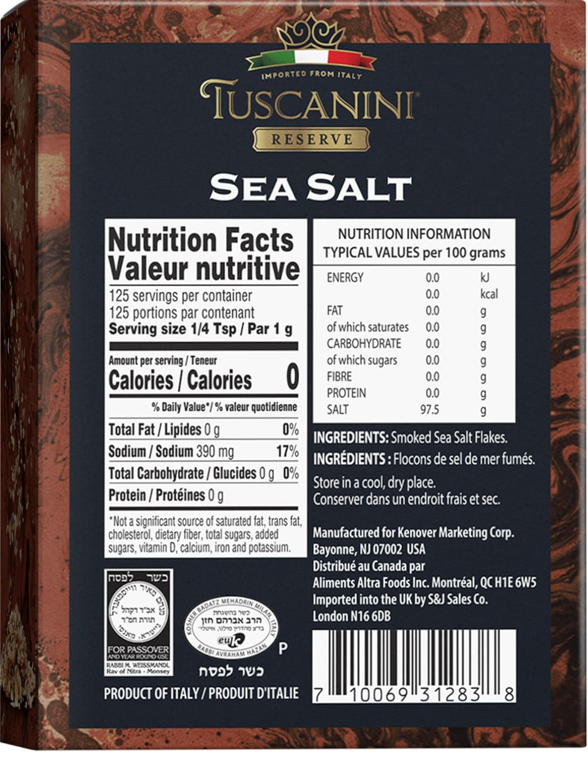 Tuscanini Smoked Sea Salt Flakes